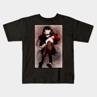 Hirai Yuzuki Anime Watercolor Kids T-Shirt